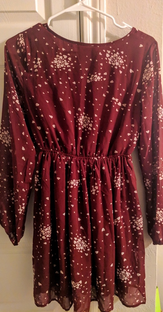 Maroon Dress